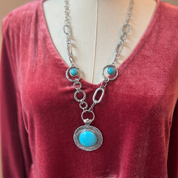 Soleil Turquoise Necklace