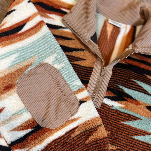 Sierra Sunset Aztec Fleece