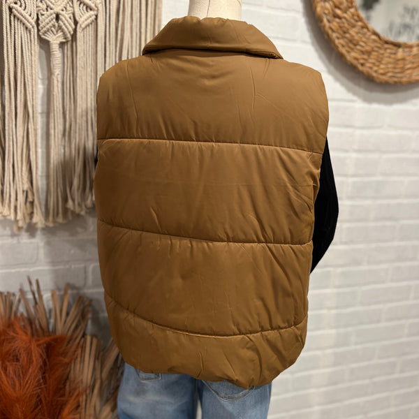 InVESTed Puffer Vest