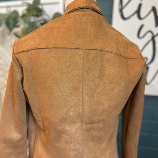 McEntire Faux Suede Blazer