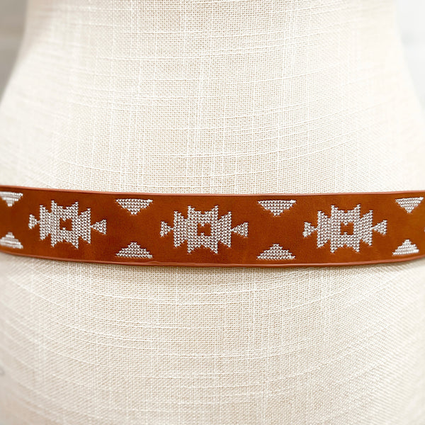 Sedora Aztec Embroidered Belt