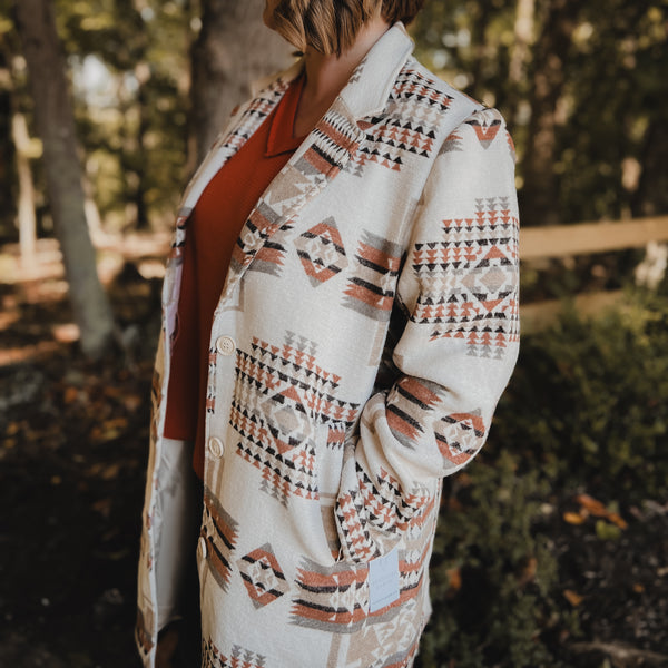 Southwest Sands Aztec Peacoat