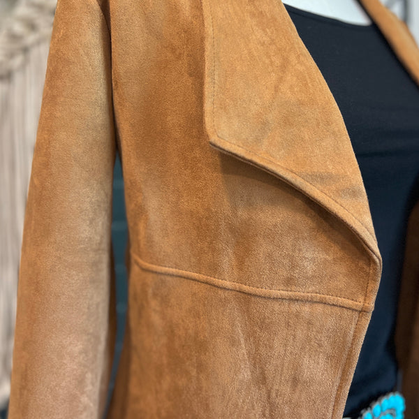 McEntire Faux Suede Blazer