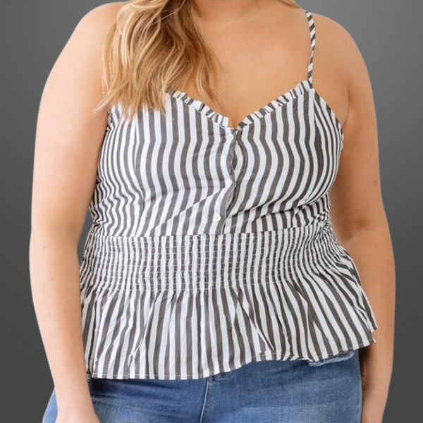 Lucy Strappy Tank-CURVY