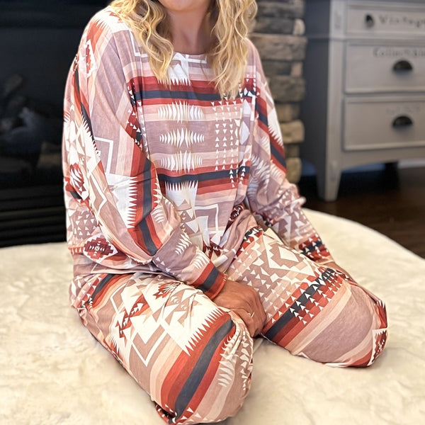 Aztec Loungewear Set