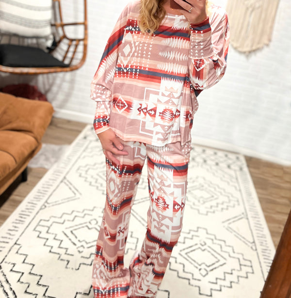 Aztec Loungewear Set