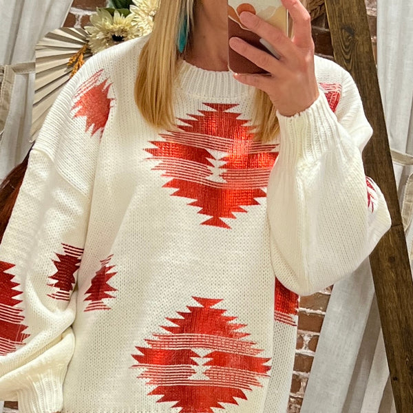 Hollie Aztec Sweater