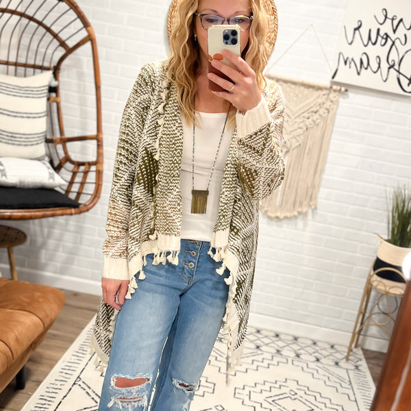 Tassel Fringe Cardigan