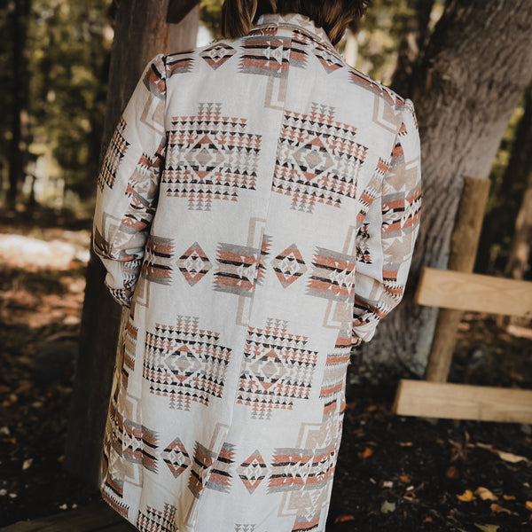 Southwest Sands Aztec Peacoat