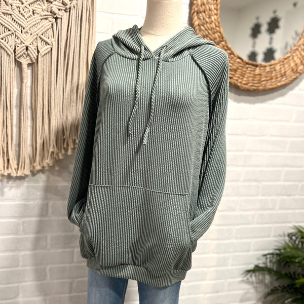 Josie Ribbed Hoodie