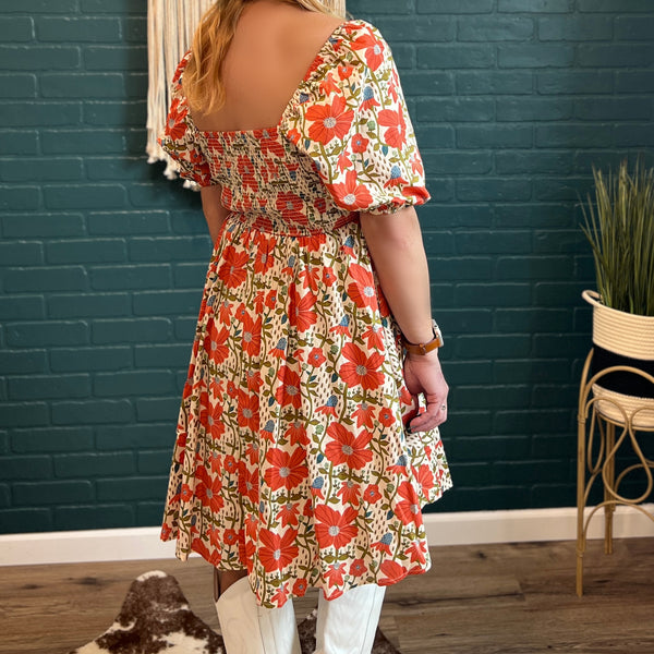 Floral Affair Swing Dress