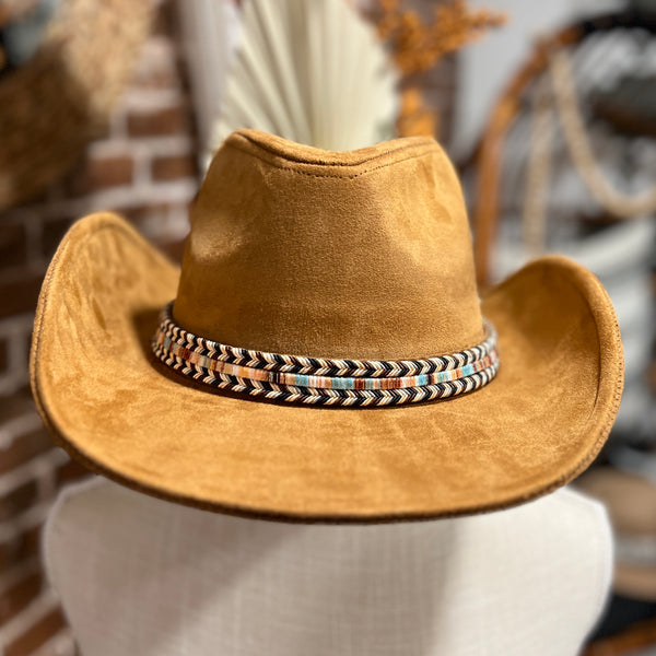 Unwound Suede Cowboy Hat
