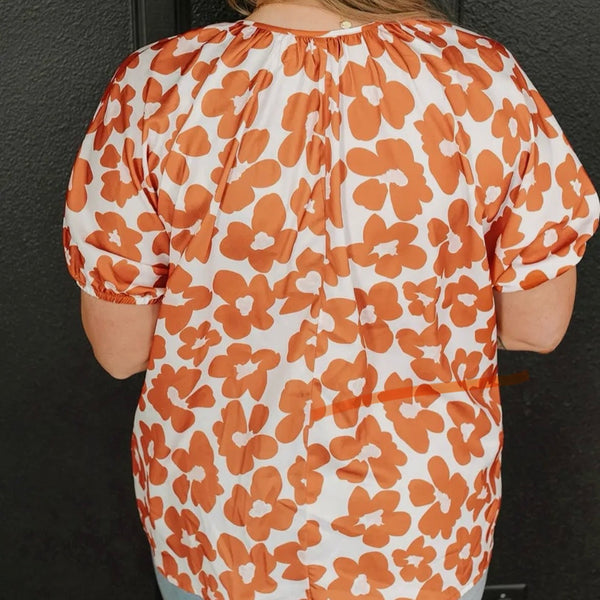 Orange You Glad Top-CURVY