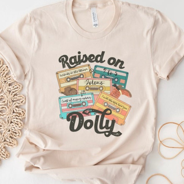 Raised On Dolly Cassette Tee