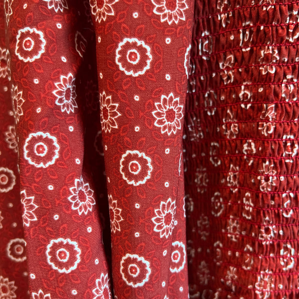 Lorraine Smocked Top-CURVY