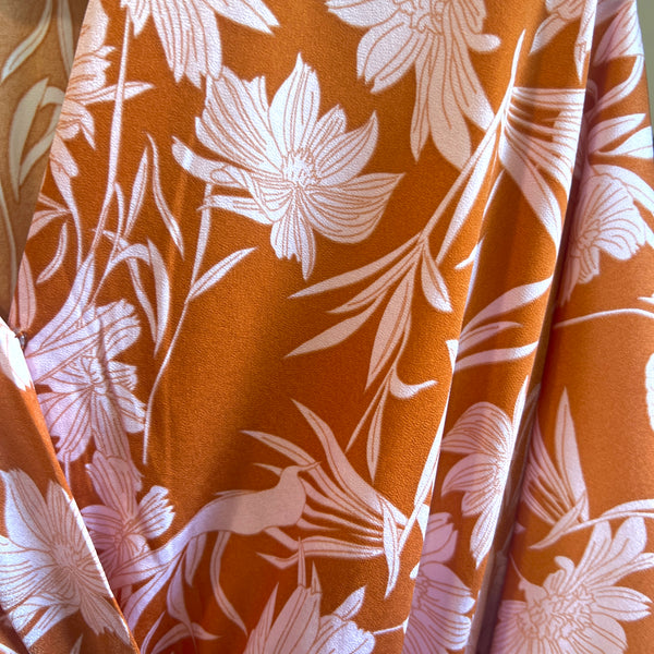 Fall In Bloom Floral Dress