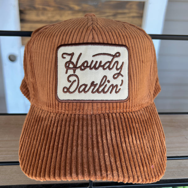 Howdy Darlin' Corduroy Hat