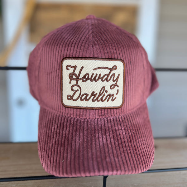 Howdy Darlin' Corduroy Hat