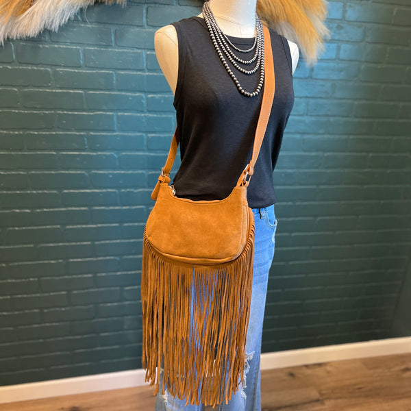 No Reins Fringe Bag