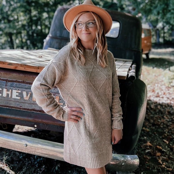 Get Cozy Sweater Dress