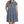 Load image into Gallery viewer, plus size denim tiered dress short sleeve pockets
